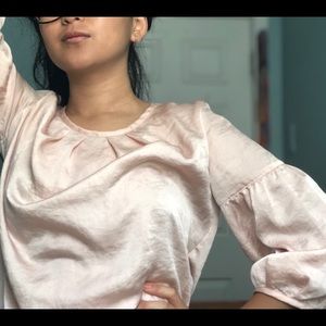 Stain Pale Pink Blouse